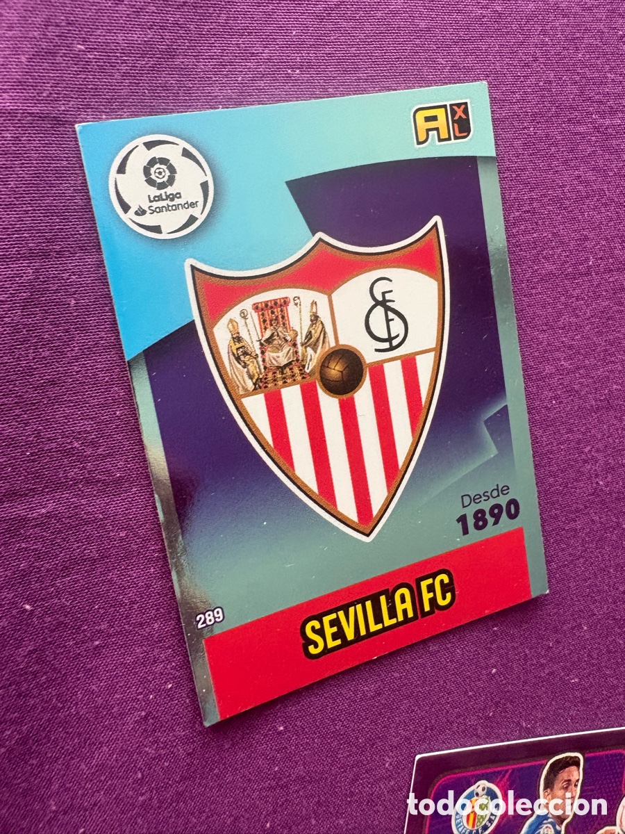 Fu&szlig;ball-Sticker: 289 Escudo Sevilla FC, Adrenalyn 2020 2021 20 21, nuevo de sobre