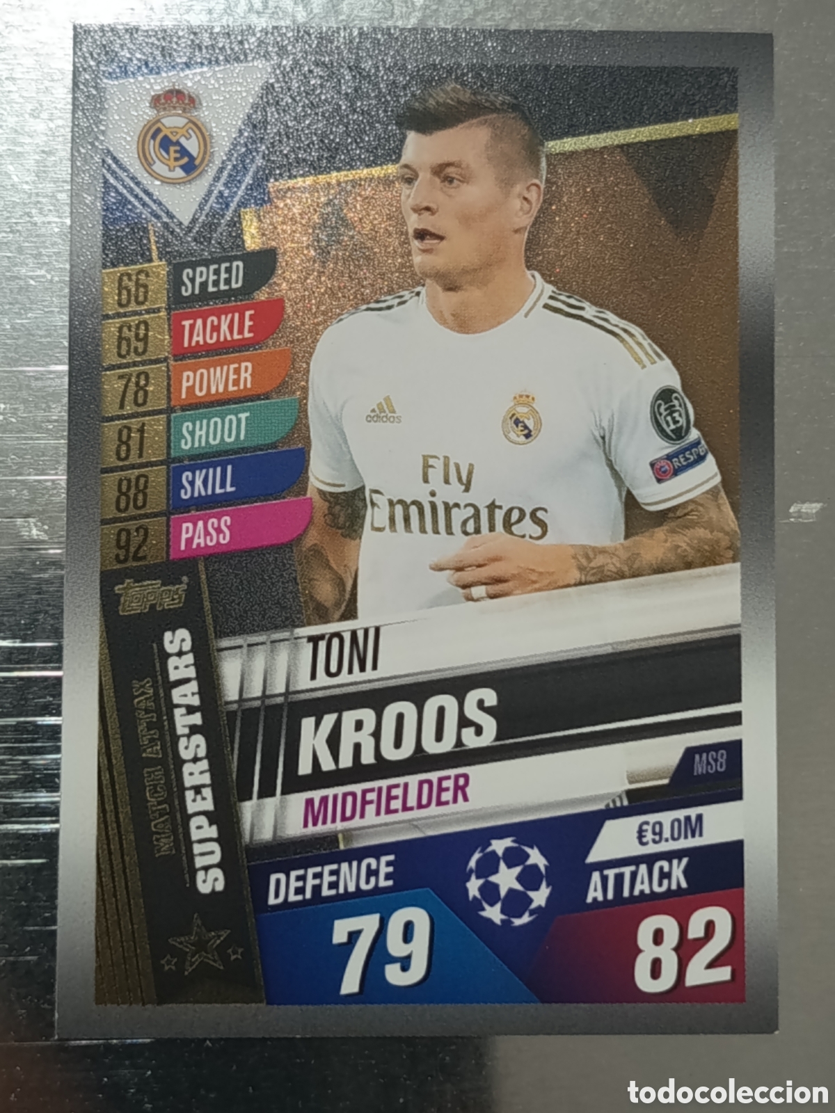 Fu&szlig;ball-Sticker: Toni Kroos Real Madrid 19/20 Match Attax