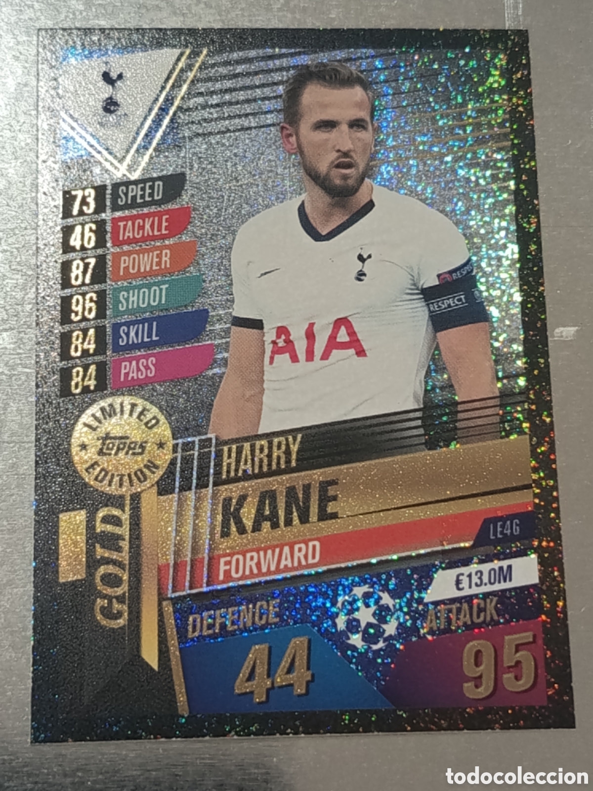 Fu&szlig;ball-Sticker: Harry Kane Tottenham H. 19/20 Edici&oacute;n Limitada