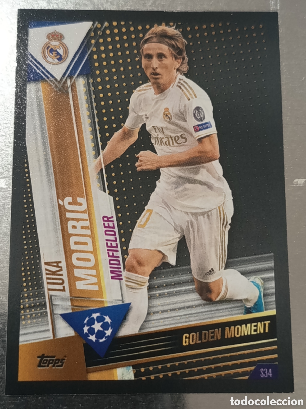 Figurine di Calcio: Luka Modric Real Madrid 19 20 Golden Moment S34