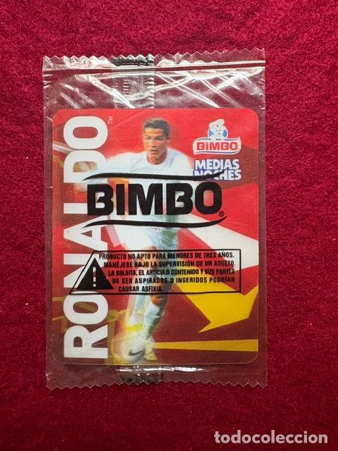 Cromos de f&uacute;tbol: TARJETA BIMBO CARD (MEXICO) 2014 - CRISTIANO RONALDO - SELLADA