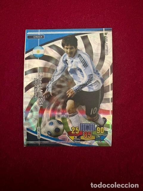 Cromos de f&uacute;tbol: TARJETA ED FIGUPLAY MUNDIAL SUDAFRICA 2010 - N&deg; 1 - LIONEL MESSI