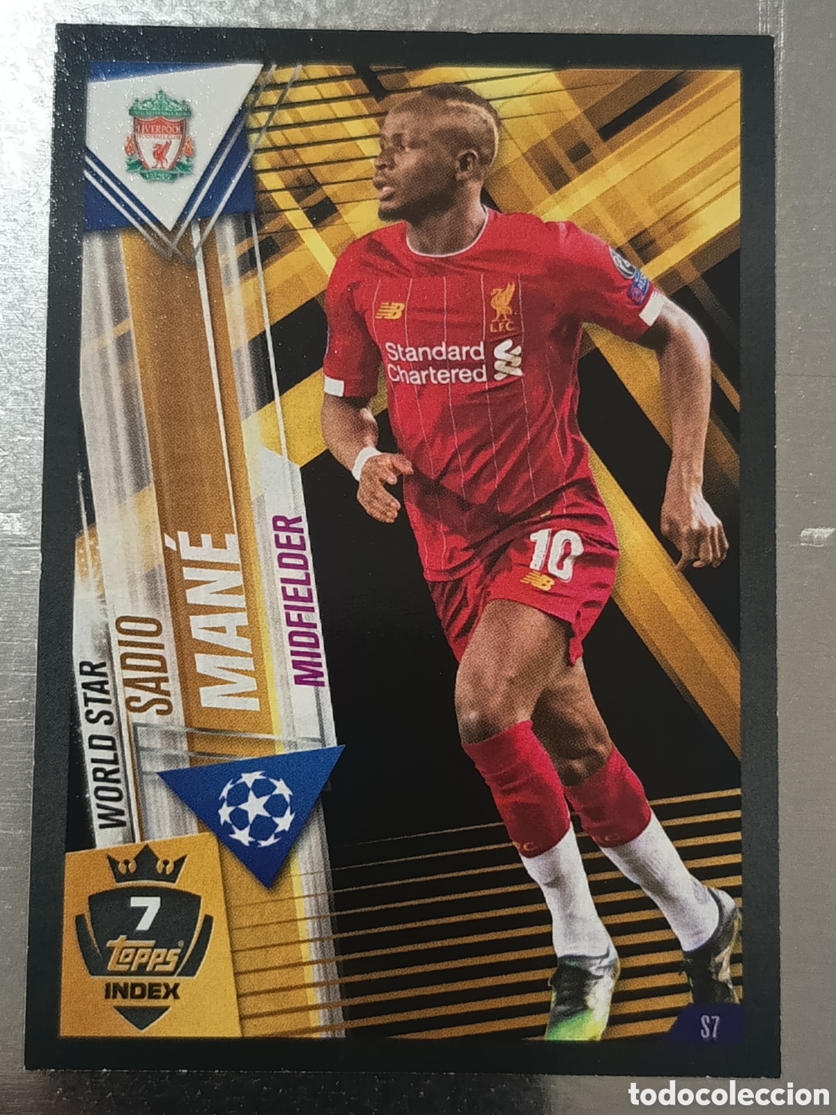 Fu&szlig;ball-Sticker: Man&eacute; Liverpool 19 20 Tropps Match Attax World Star