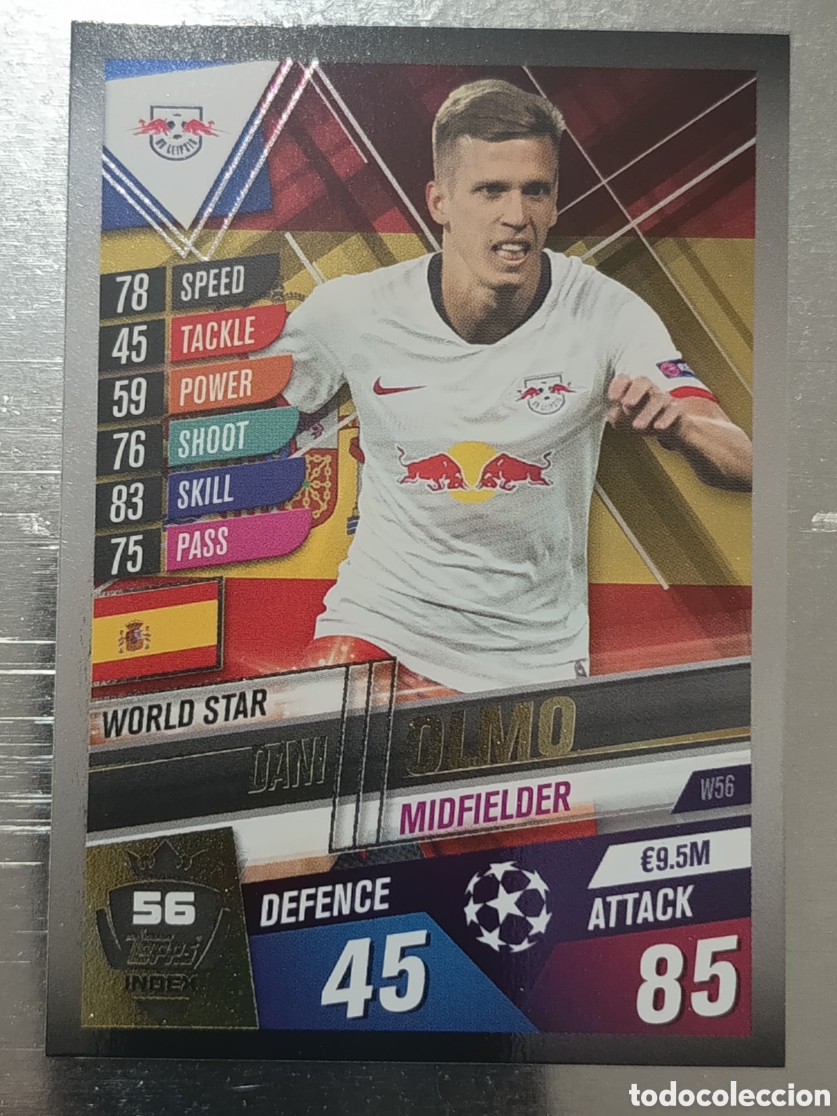 Cromos de f&uacute;tbol: Dani Olmo RB Leipzig - Foto 1