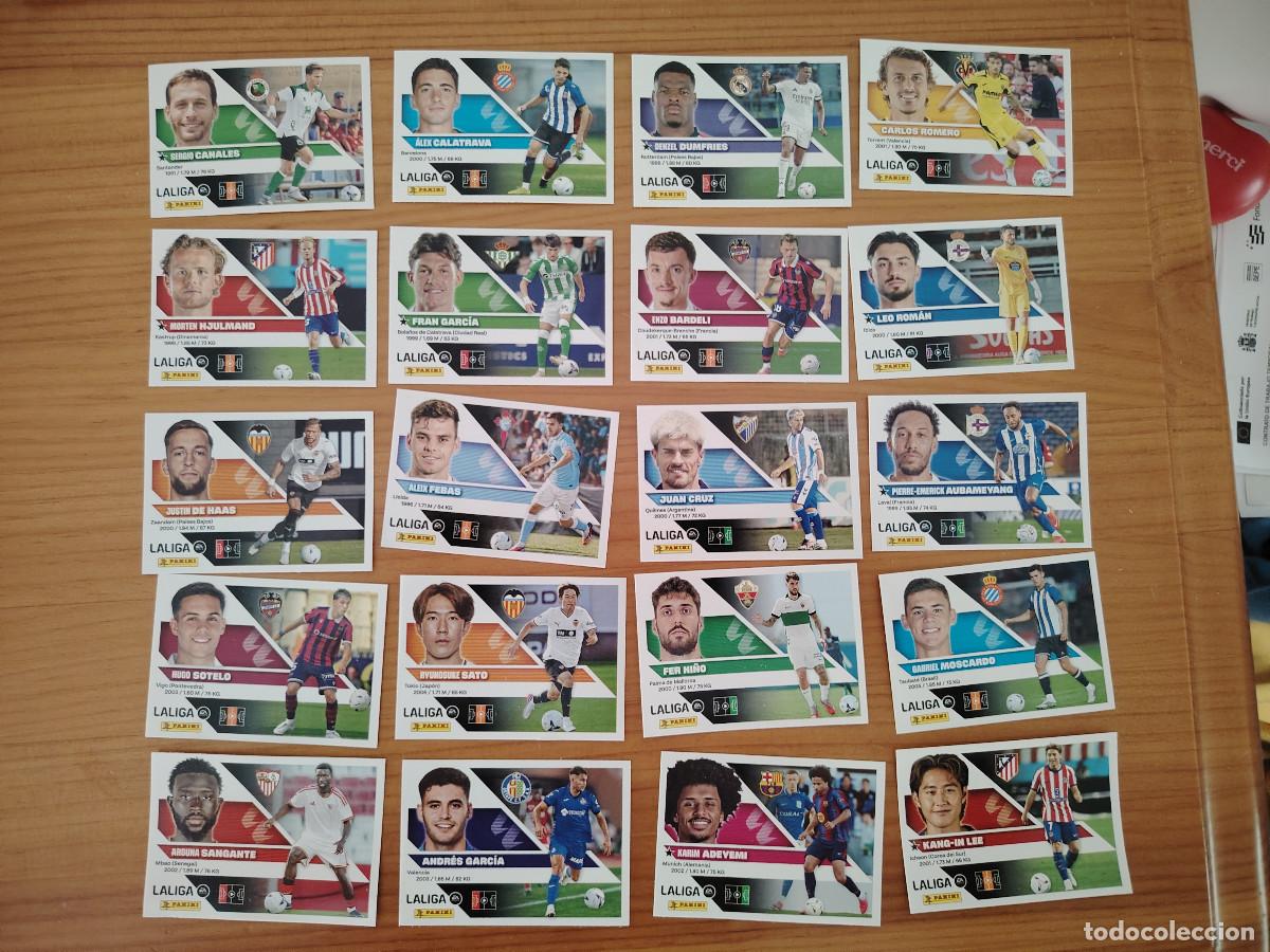 Cromos de Futebol: Lote 20 cromos todos los fichajes 2&ordf; edici&oacute;n Liga Este 26 27