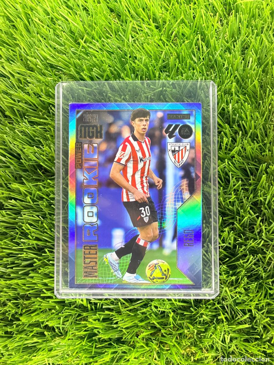 Cromos de f&uacute;tbol: N&ordm; 418P Rego Master Rookie Power Athletic Club Megacracks 26 27
