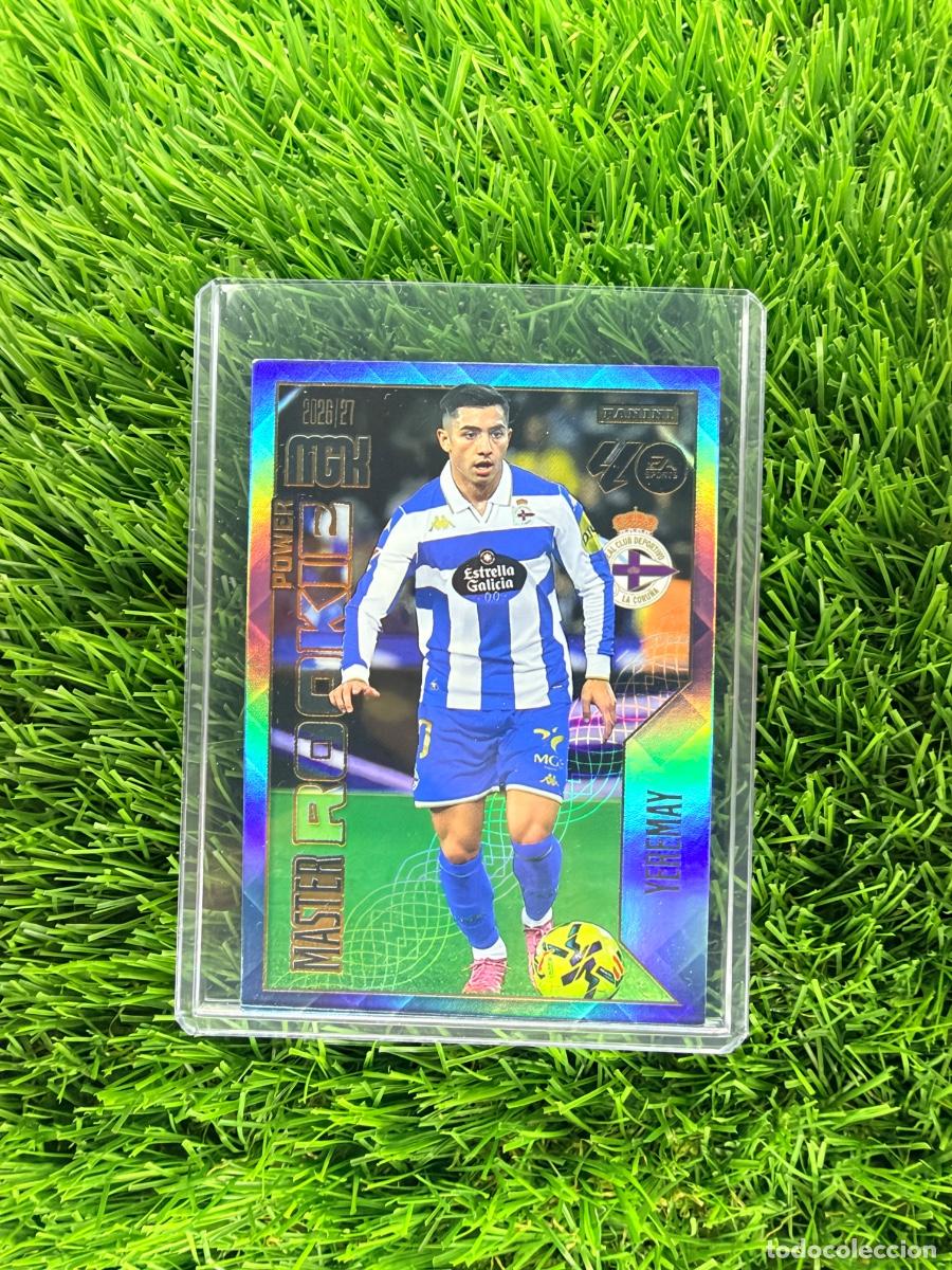 Cromos de f&uacute;tbol: N&ordm; 423P Yeremay Master Rookie Power RC Deportivo Megacracks 26 27