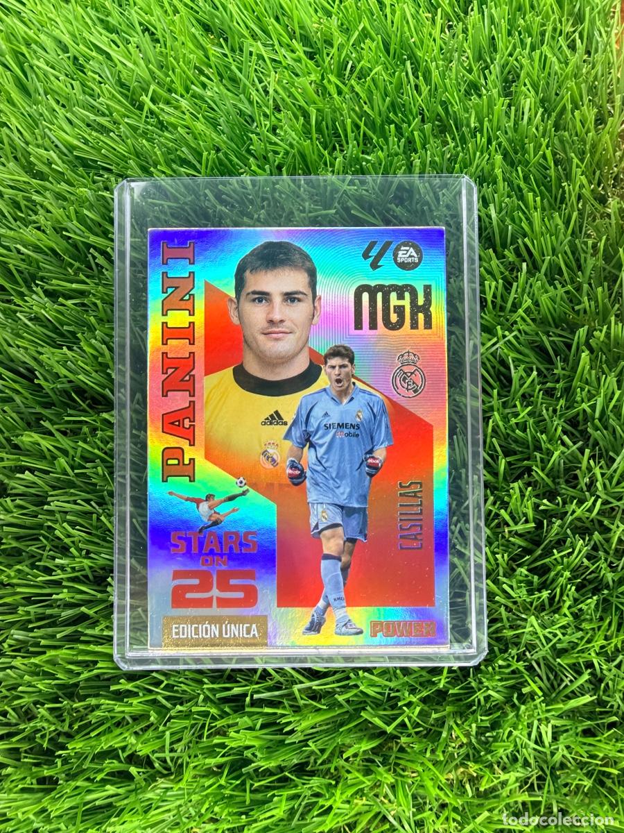 Cromos de f&uacute;tbol: N&ordm; 428P Casillas Stars on 25 Power Real Madrid CF Megacracks 26 27