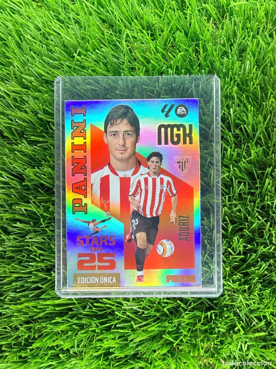Cromos de f&uacute;tbol: N&ordm; 433P Aduriz Stars on 25 Power Athletic Club Megacracks 26 27