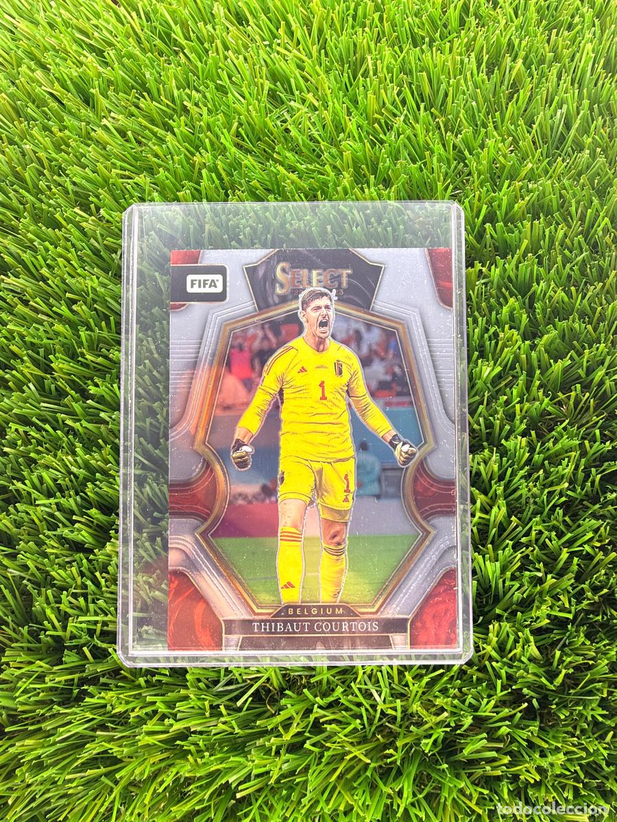 Cromos de f&uacute;tbol: N&ordm; 108 Thibaut Courtois Base Mezzanine B&eacute;lgica Select FIFA 22 23