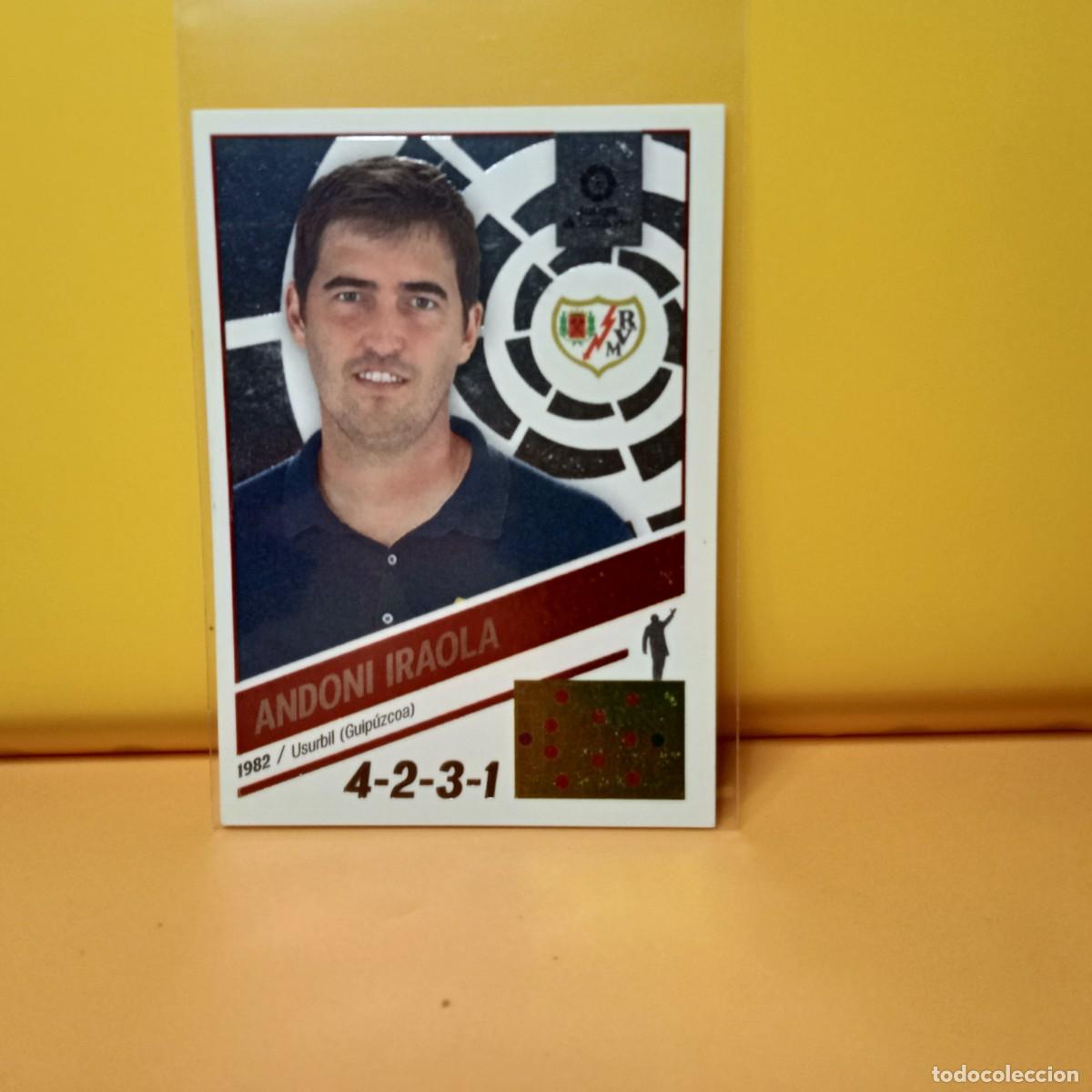 Cromos de f&uacute;tbol: EDICIONES ESTE 2022 2023 22 23 RAYO VALLECANO ANDONI IRAOLA 2