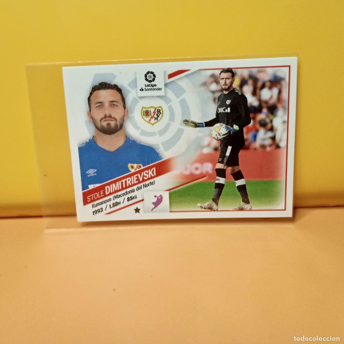 Cromos de f&uacute;tbol: EDICIONES ESTE 2022 2023 22 23 RAYO VALLECANO DIMITRIEVSKI 3