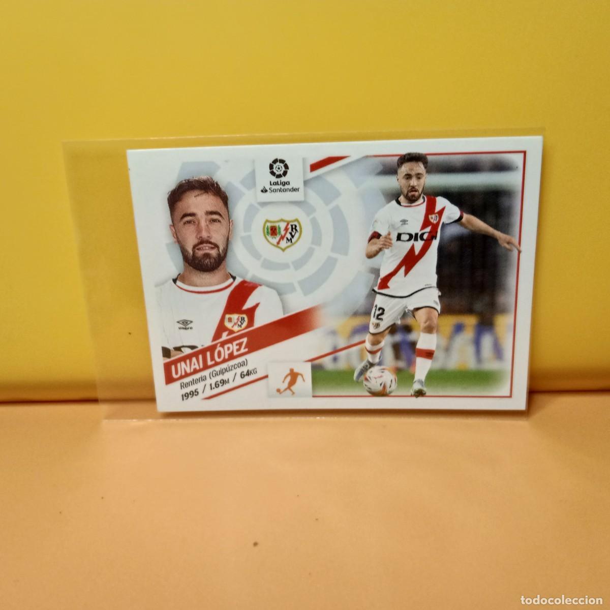 Cromos de f&uacute;tbol: EDICIONES ESTE 2022 2023 22 23 RAYO VALLECANO UNAI L&Oacute;PEZ 14
