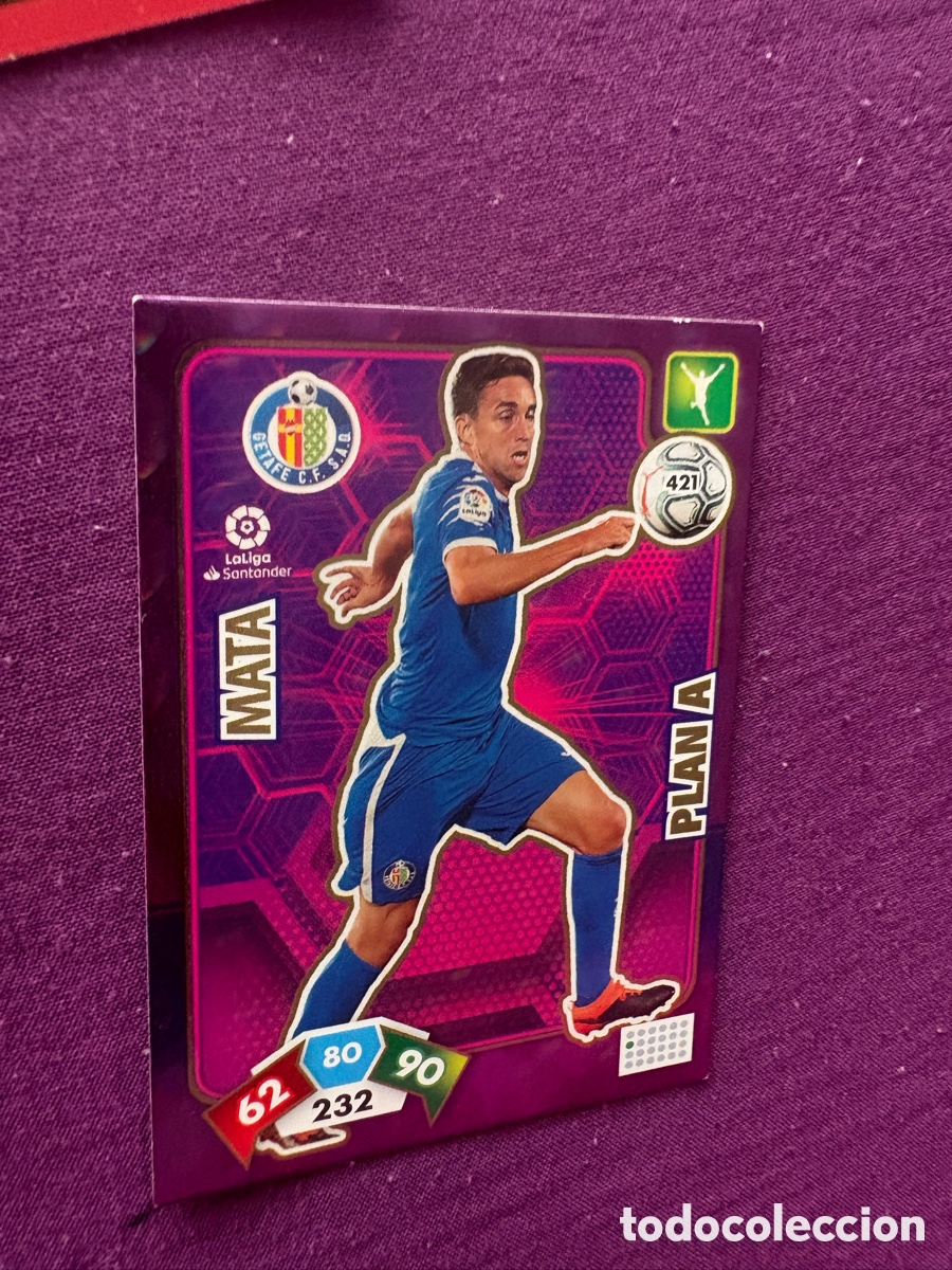 Cromos de f&uacute;tbol: N&ordm;421 Mata Plan A Getafe CF Adrenalyn Xl 19-20