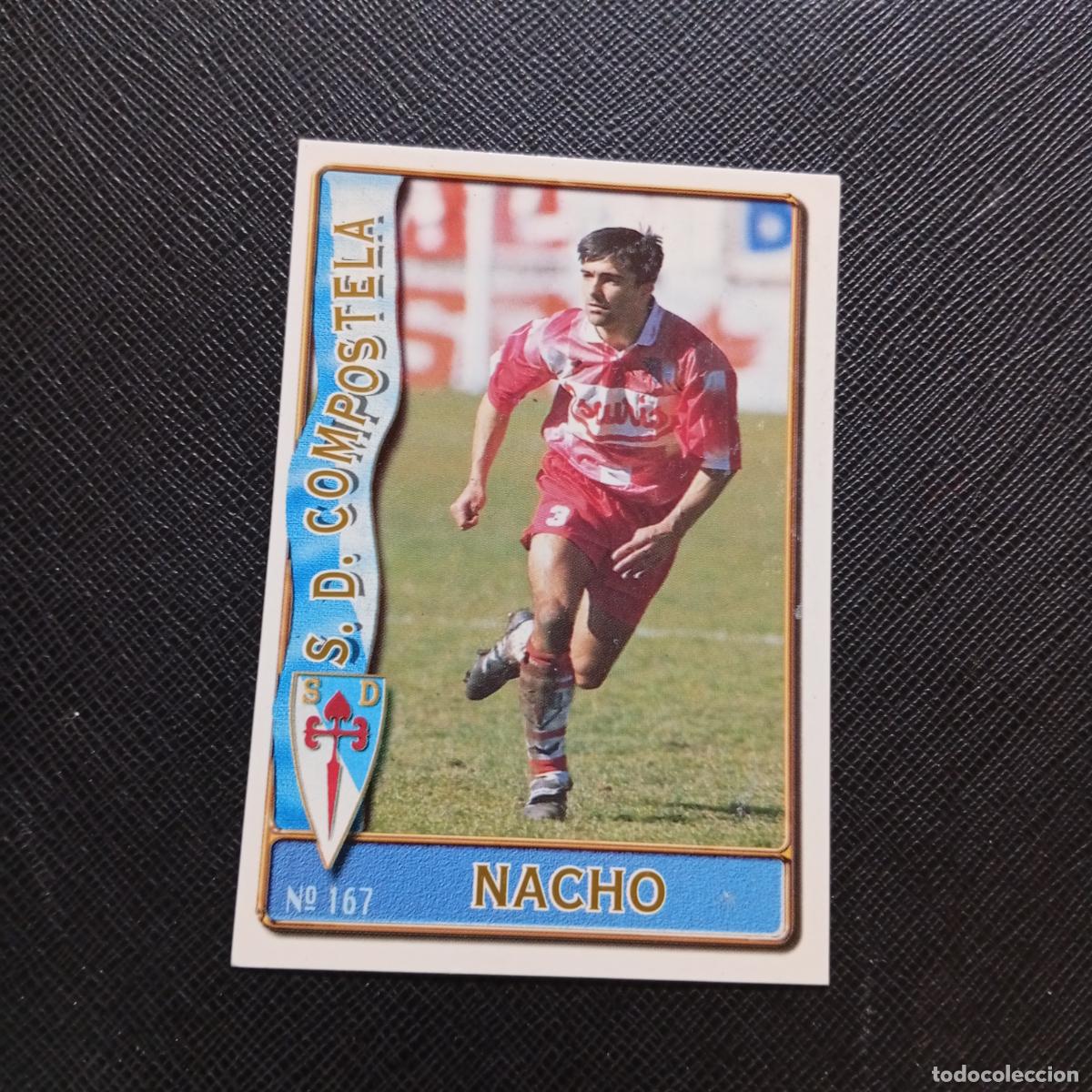Cromos de f&uacute;tbol: 167 NACHO COMPOSTELA MUNDICROMO 1996 1997 CROMO FUTBOL LIGA 96 97 - A207 PG209