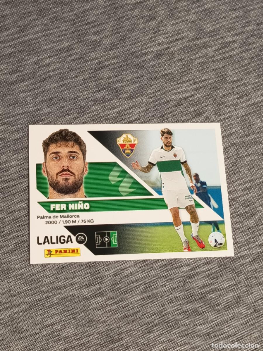 Cromos de f&uacute;tbol: Liga este 26 27 Panini FER NI&Ntilde;O FICHAJE N&deg;15 ELCHE nuevo