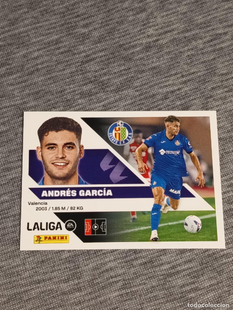 Cromos de f&uacute;tbol: Liga este 26 27 Panini ANDRES GARCIA FICHAJE N&deg;18 GETAFE nuevo