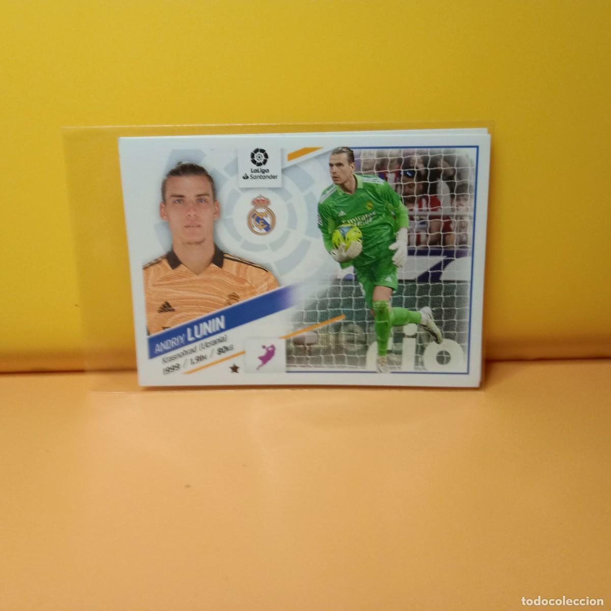 Cromos de f&uacute;tbol: EDICIONES ESTE 2022 2023 22 23 REAL MADRID LUNIN 4 (1&ordf; EDICI&Oacute;N)