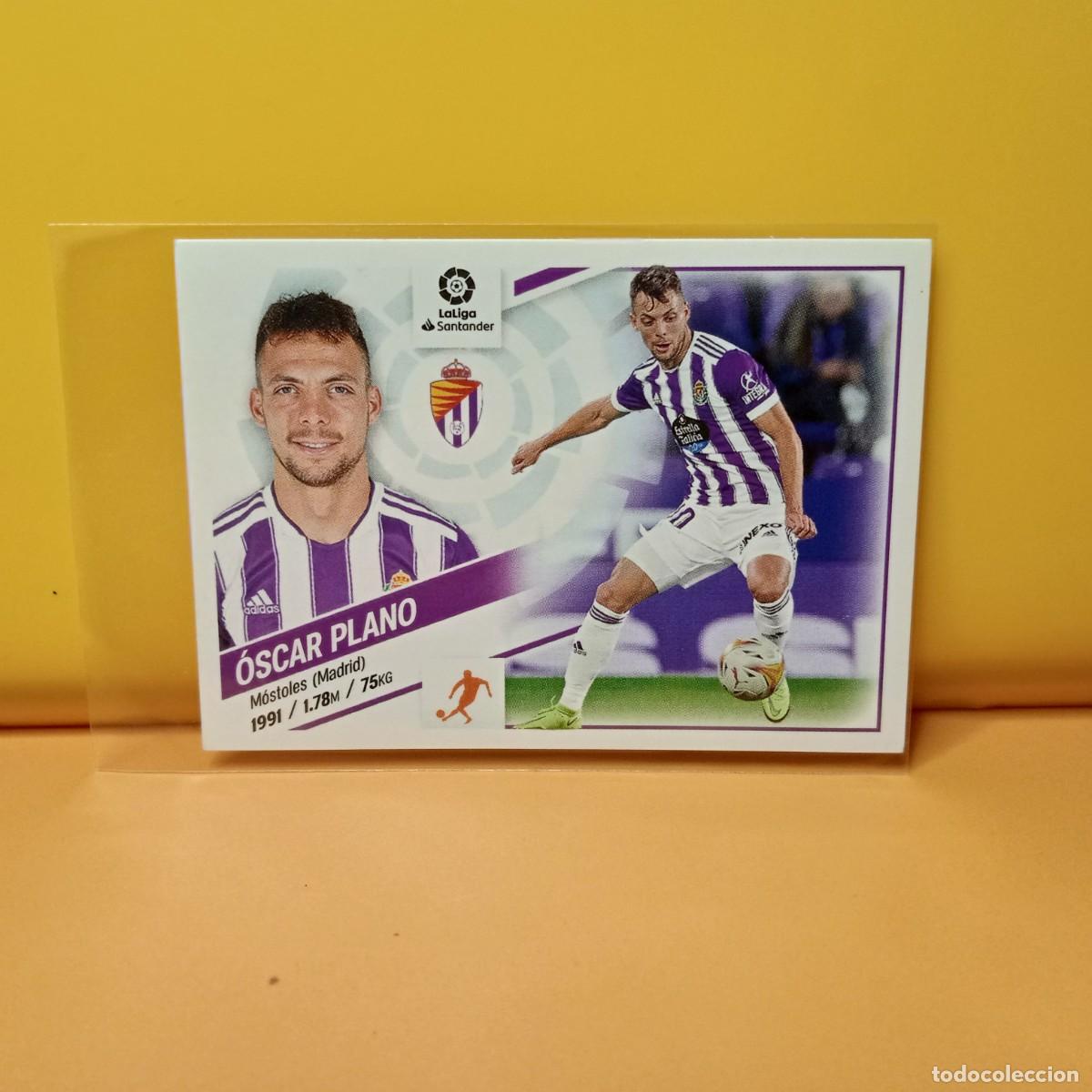 Cromos de f&uacute;tbol: EDICIONES ESTE 2022 2023 22 23 REAL VALLADOLID &Oacute;SCAR PLANO 16