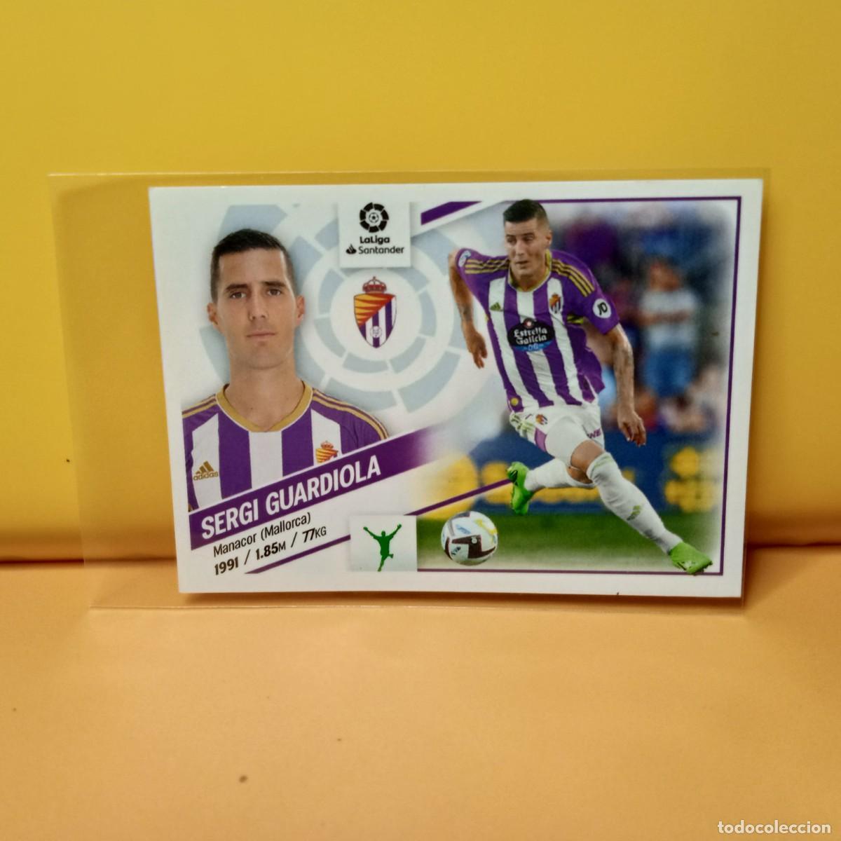 Cromos de f&uacute;tbol: EDICIONES ESTE 2022 2023 22 23 REAL VALLADOLID SERGI GUARDIOLA 17 BIS (4&ordf; EDICI&Oacute;N)