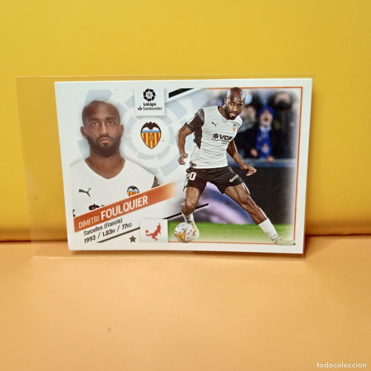 Cromos de f&uacute;tbol: EDICIONES ESTE 2022 2023 22 23 VALENCIA C.F FOULQUIER 5
