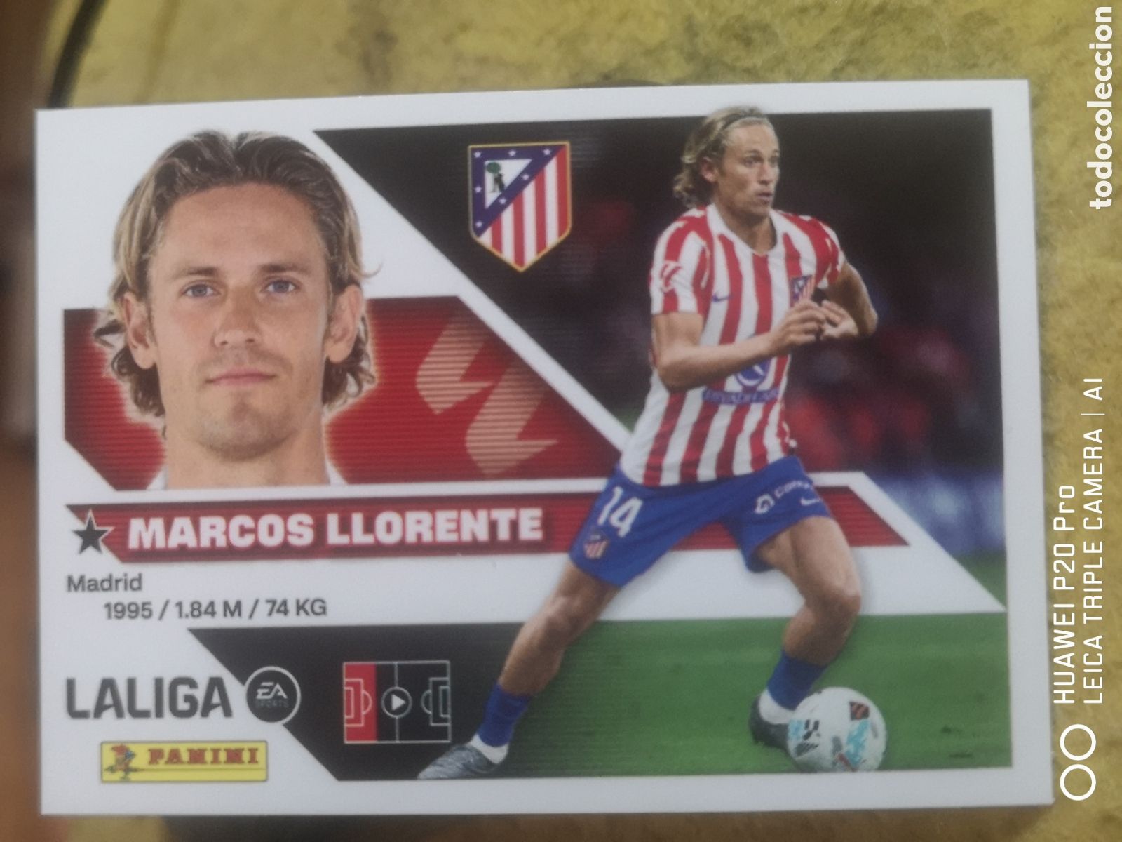 Cromos de f&uacute;tbol: LIGA ESTE 2026 2027 26 27 MARCOS LLORENTE 6 ATLETICO DE MADRID