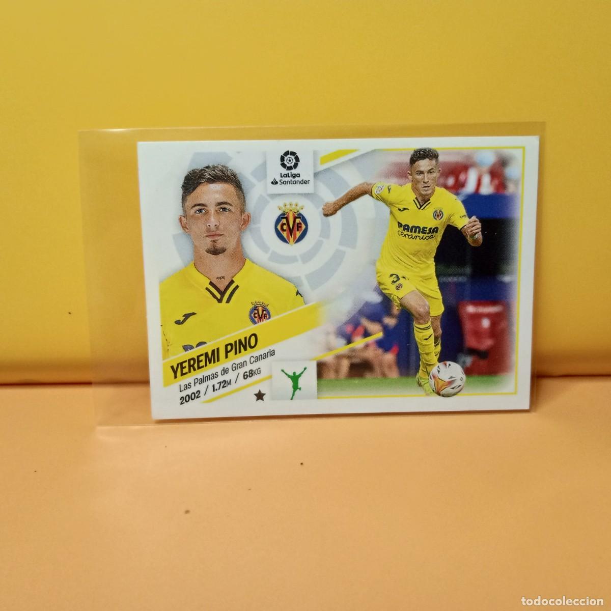 Cromos de f&uacute;tbol: EDICIONES ESTE 2022 2023 22 23 VILLARREAL CF YEREMI PINO 20