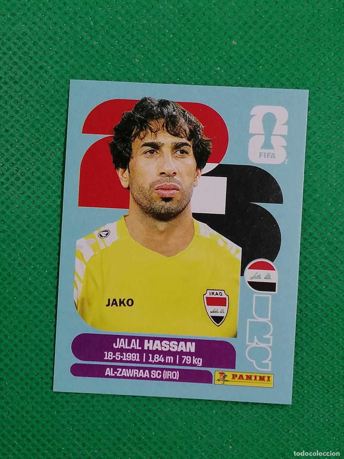 Cromos de f&uacute;tbol: IRQ 2 IRQ2 JALAL HASSAN IRAQ ⚽ PANINI FIFA MUNDIAL WORLD CUP 26 2026 STICKER ⚽