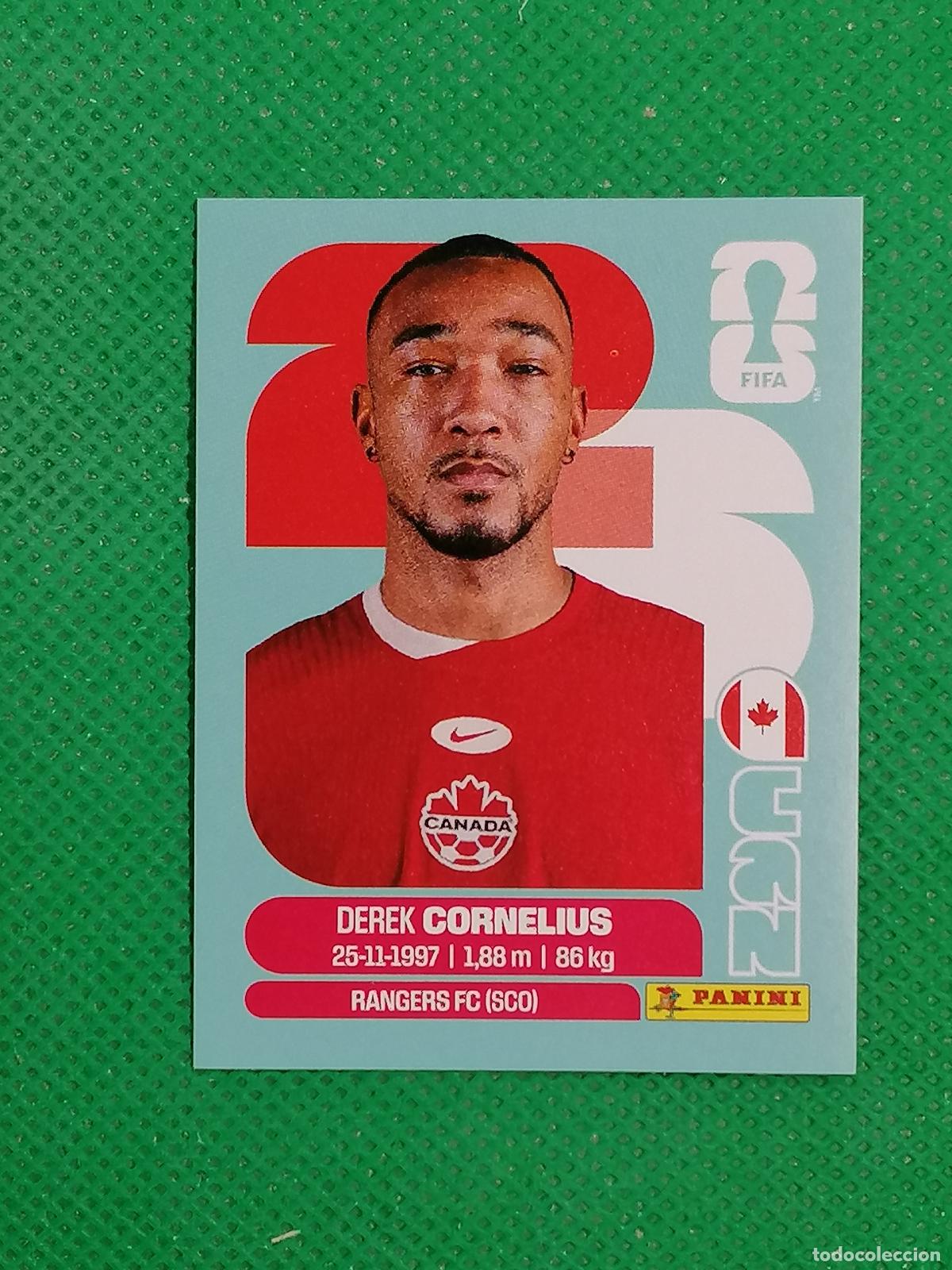 Cromos de f&uacute;tbol: CAN 7 CAN7 DEREK CORNELIUS CANADA ⚽ PANINI FIFA MUNDIAL WORLD CUP 26 2026 STICKER ⚽