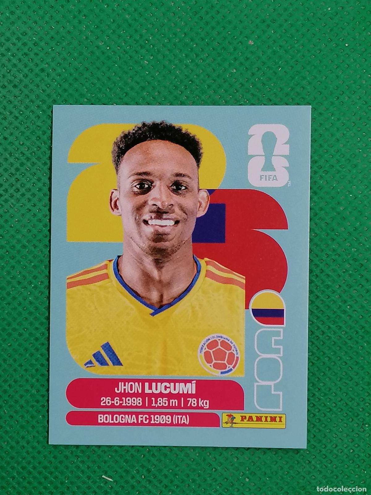 Cromos de f&uacute;tbol: COL 8 COL8 JHON LUCUMI COLOMBIA ⚽ PANINI FIFA MUNDIAL WORLD CUP 26 2026 STICKER ⚽