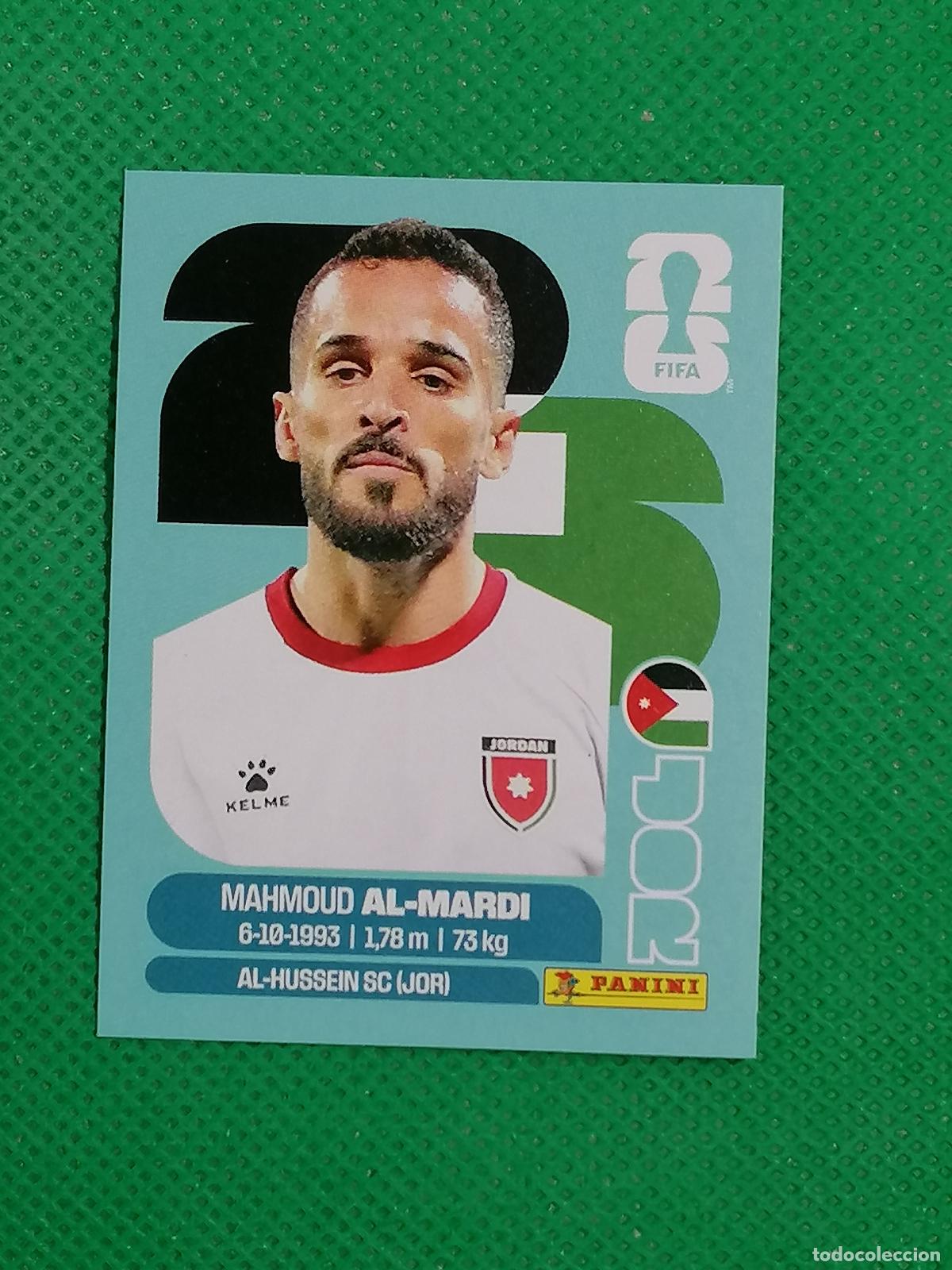 Cromos de f&uacute;tbol: JOR 17 JOR17 MAHMOUD AL-MARDI JORDANIA ⚽ PANINI FIFA MUNDIAL WORLD CUP 26 2026 STICKER ⚽