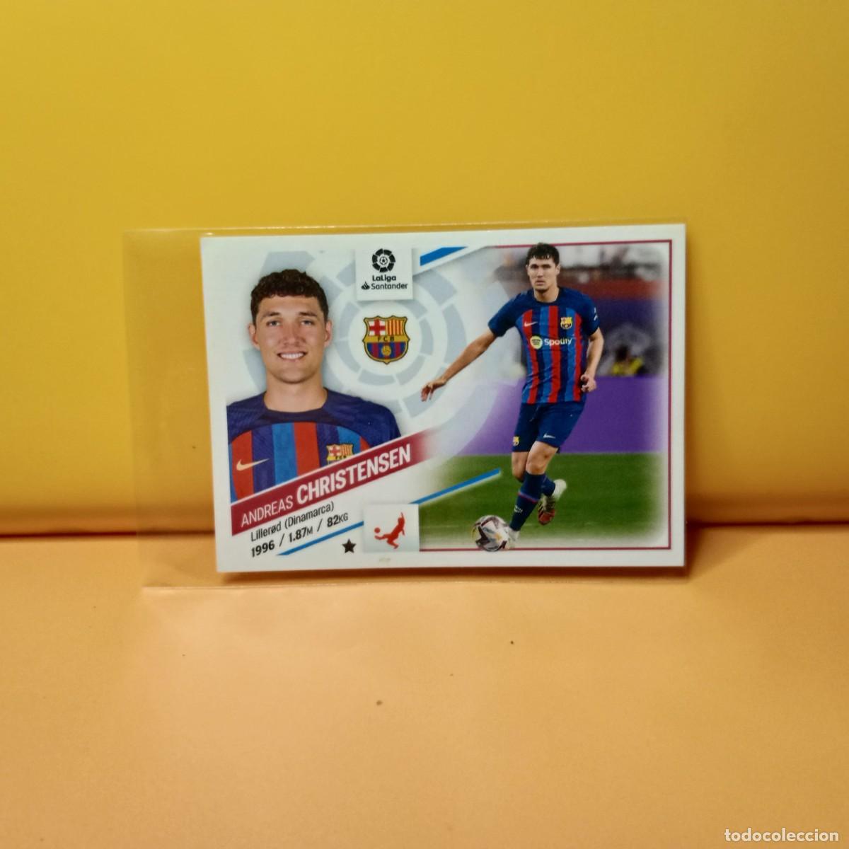 Cromos de f&uacute;tbol: EDICIONES ESTE 2022 2023 22 23 ULTIMOS FICHAJES 9 F.C BARCELONA CHRISTENSEN (2&ordf; EDICI&Oacute;N)