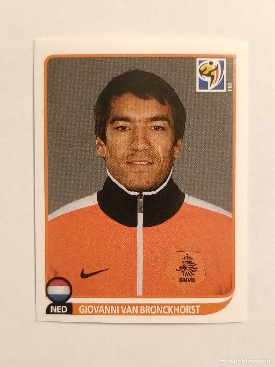 Cromos de f&uacute;tbol: #337 GIOVANNI VAN BRONCKHORST (PAISES BAJOS) MUNDIAL SUDAFRICA 2010 PANINI
