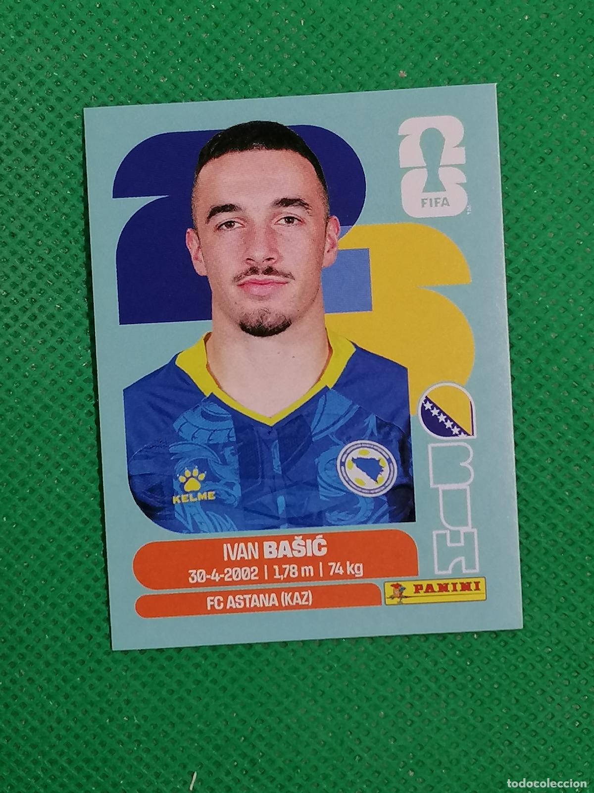 Cromos de f&uacute;tbol: BIH 12 BIH12 IVAN BASIC BOSNIA HERZEGOVINA ⚽ PANINI FIFA MUNDIAL WORLD CUP 26 2026 STICKER ⚽