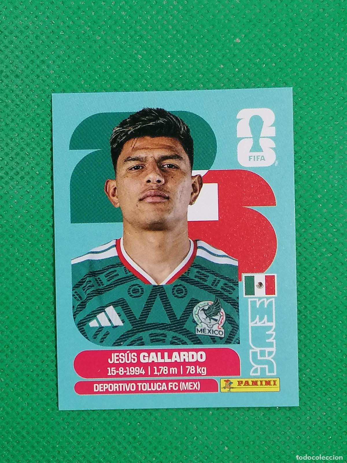 Cromos de f&uacute;tbol: MEX 6 MEX6 JESUS GALLARDO MEXICO ⚽ PANINI FIFA MUNDIAL WORLD CUP 26 2026 STICKER ⚽