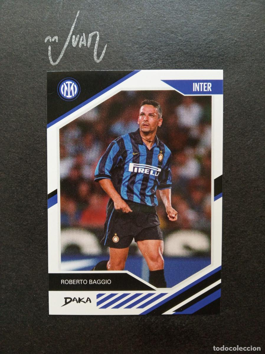 Cromos de f&uacute;tbol: IN-22-B ROBERTO BAGGIO FC INTERNAZIONALE MILANO INTER MILAN ITALIA ⚽ DAKA &reg; 2024 2025 24 25 NUEVO
