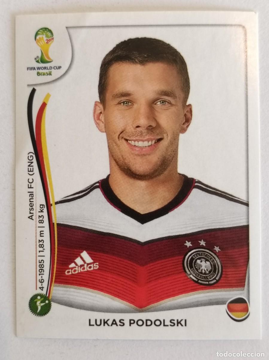 Cromos de f&uacute;tbol: #504 PODOLSKI (ALEMANIA) MUNDIAL BRASIL 2014 PANINI