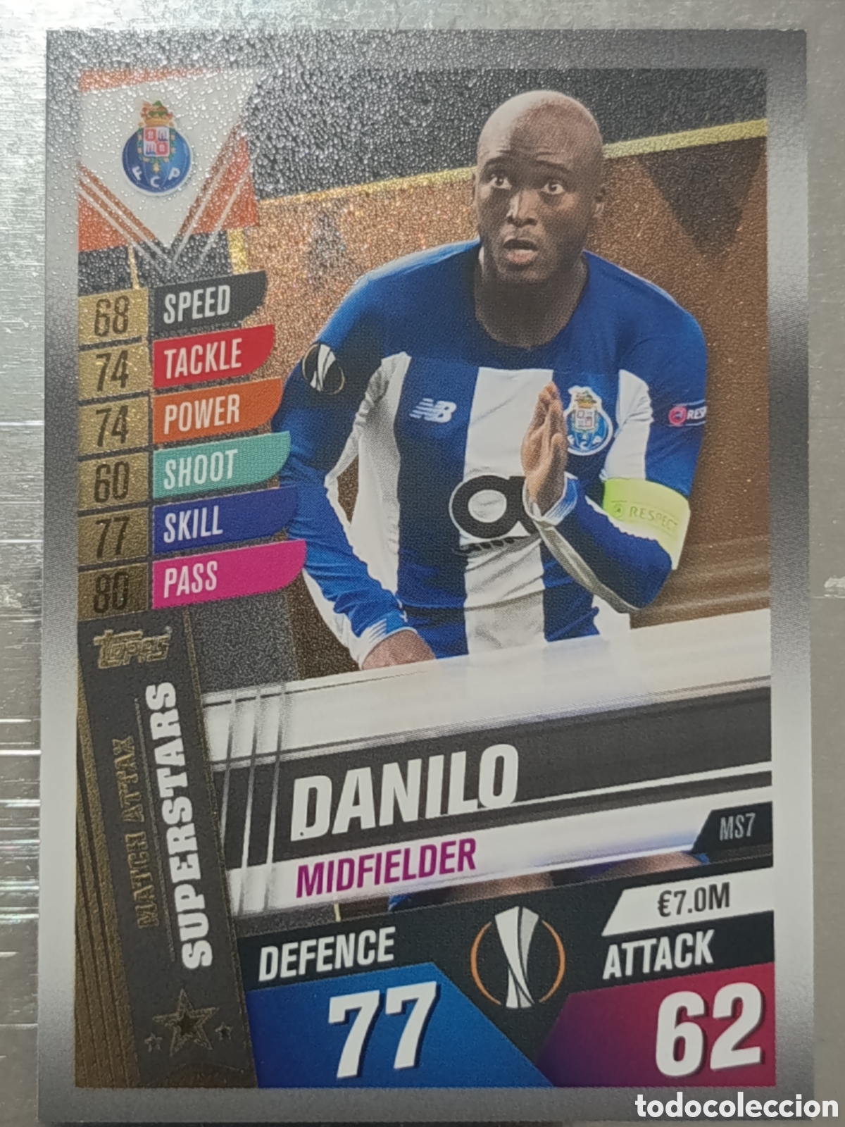 Football Stickers: Danilo Oporto Topps Match Attax 19/20