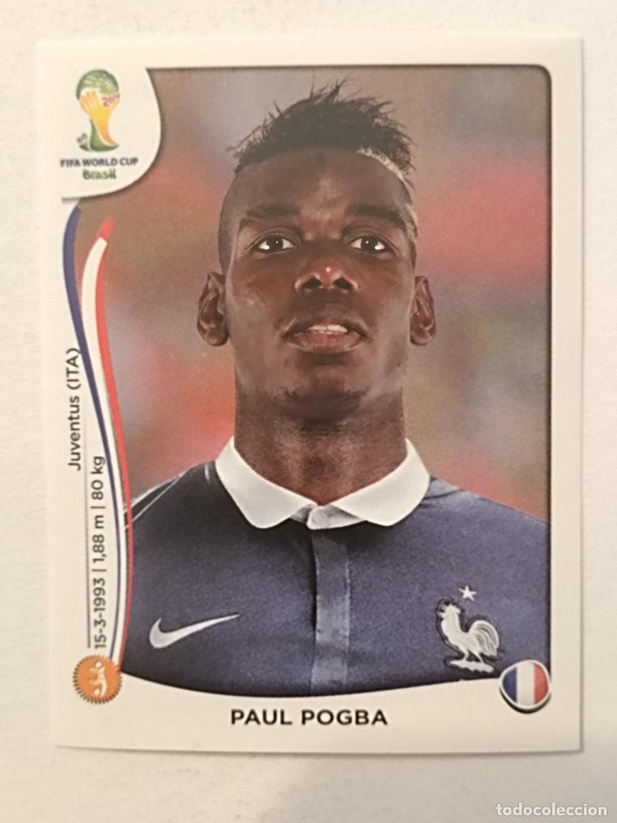 Cromos de Futebol: #386 POGBA (FRANCIA) MUNDIAL BRASIL 2014 PANINI