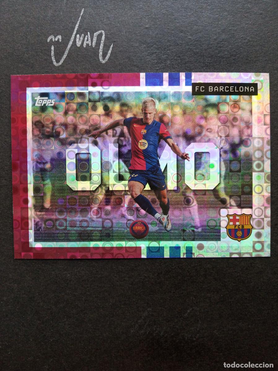 Cromos de Futebol: N&ordm; 42 PARALELA HALO WE WANT BALL DANI OLMO BARCELONA ESPA&Ntilde;A ⚽ TOPPS &reg; TEAM SET BAR&Ccedil;A 2025 2026 25 26