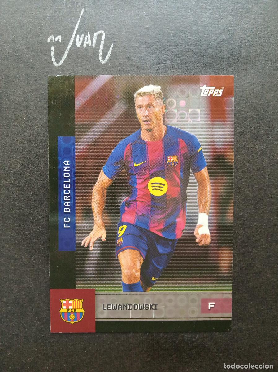 Cromos de Futebol: N&ordm; 11 PARALELA HALO LEWANDOWSKI FC BARCELONA POLONIA ⚽ TOPPS &reg; TEAM SET BAR&Ccedil;A 2025 2026 25 26