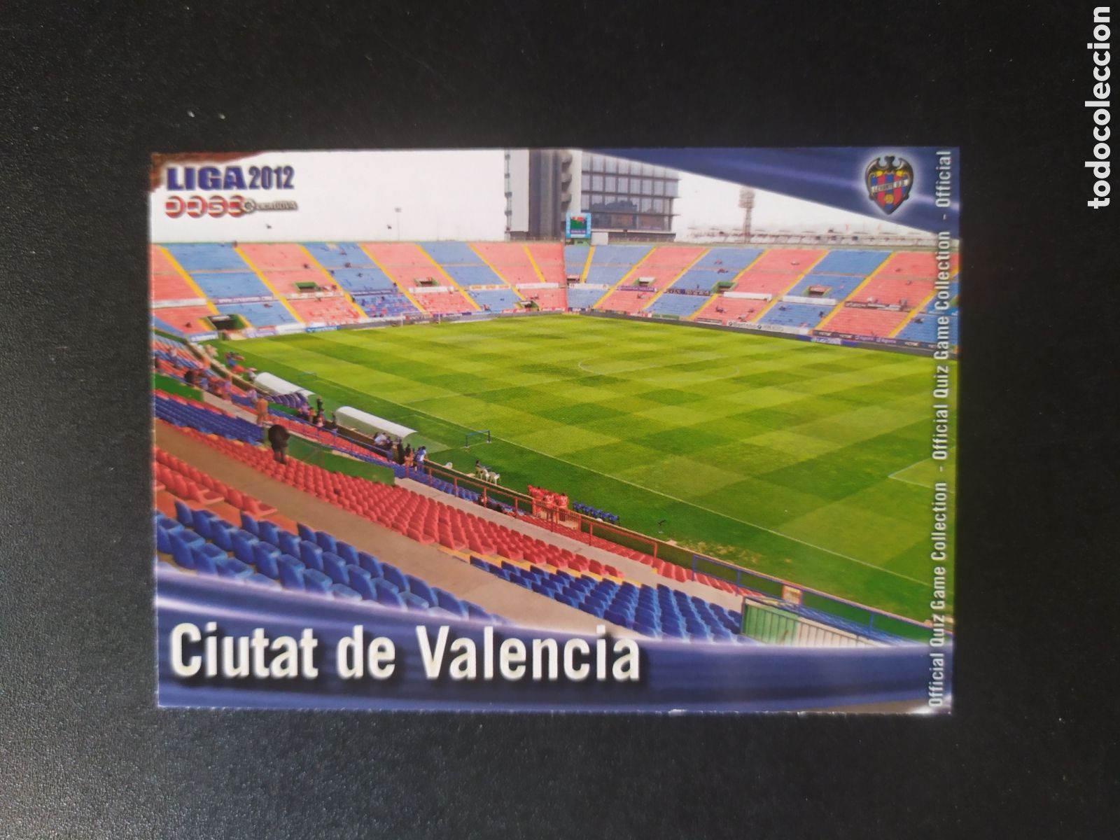 Fu&szlig;ball-Sticker: Mundicromo fichas Liga 2011 2012 11 12 estadio Ciutat de Valencia n&deg; 353 Levante