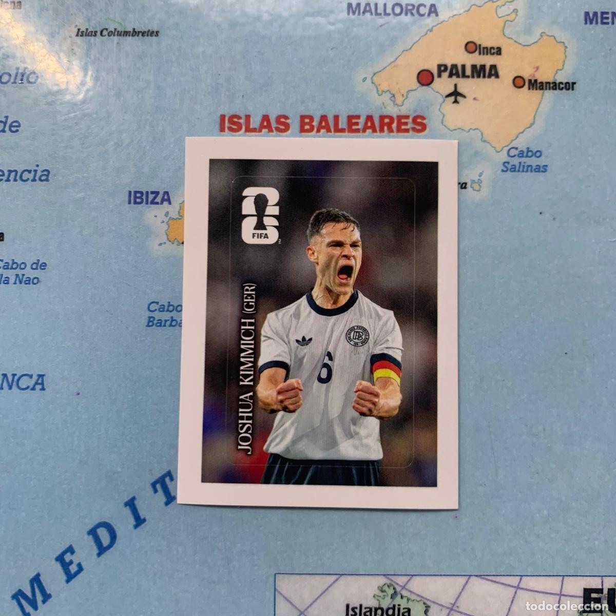 Cromos de f&uacute;tbol: Kimmich CC2 cromo Coca Cola de Alemania panini Mundial Fifa World Cup 2026