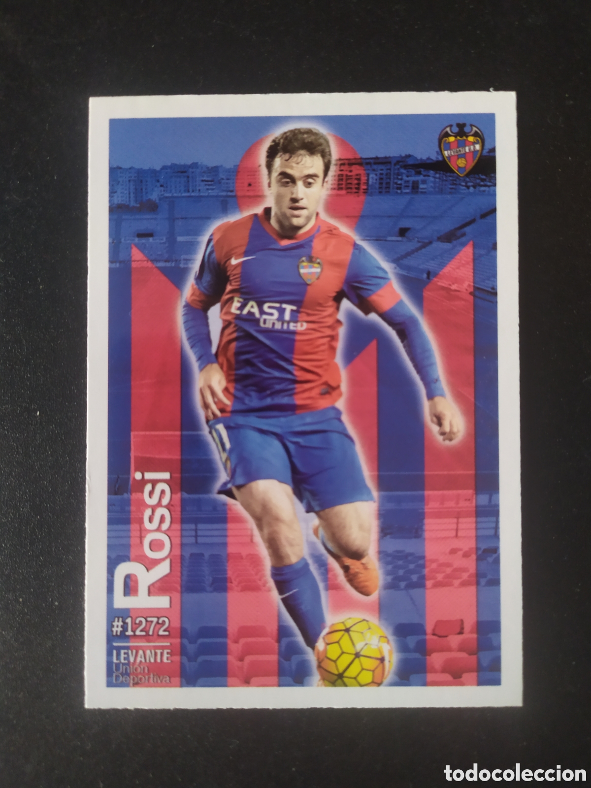 Cromos de f&uacute;tbol: Mundicromo fichas Liga 2015 2016 15 16 Rossi n&deg; 1272 Levante