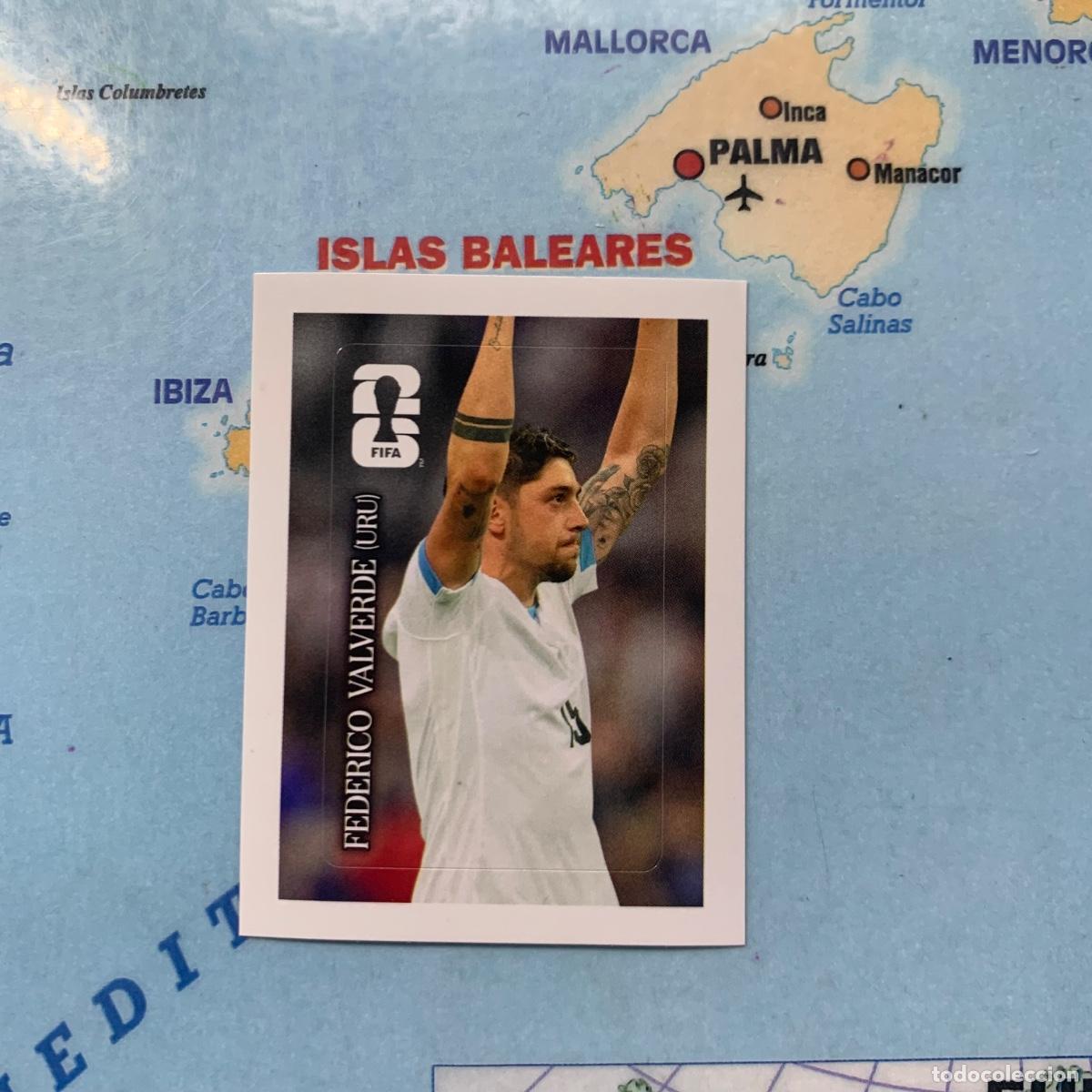 Cromos de f&uacute;tbol: Fede Valverde CC5 cromo Coca Cola de Uruguay panini Mundial Fifa World Cup 2026