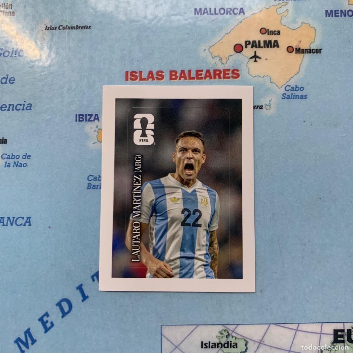 Cromos de f&uacute;tbol: Lautaro CC10 cromo Coca Cola de Argentina panini Mundial Fifa World Cup 2026