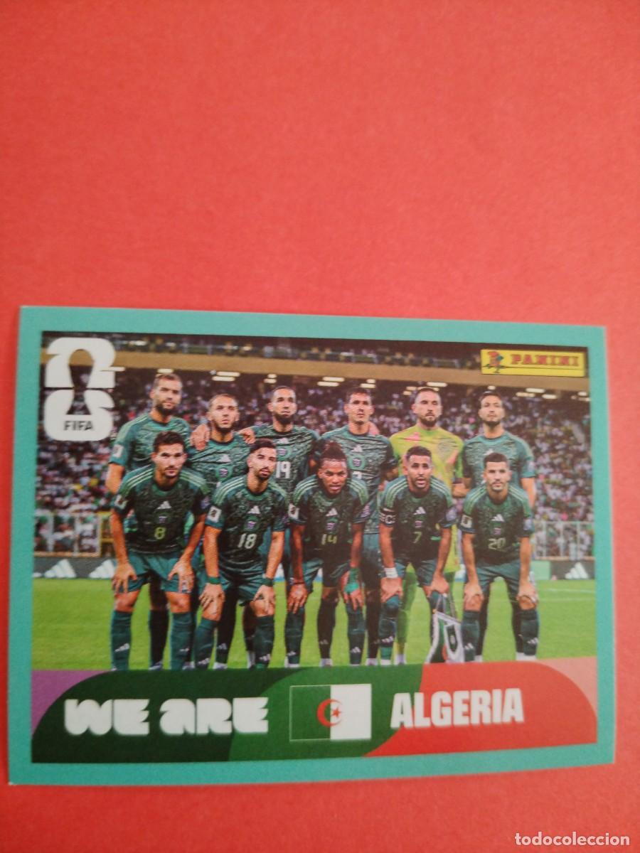 Cromos de f&uacute;tbol: CROMO MUNDIAL 2026 - ALGERIA ALG 13