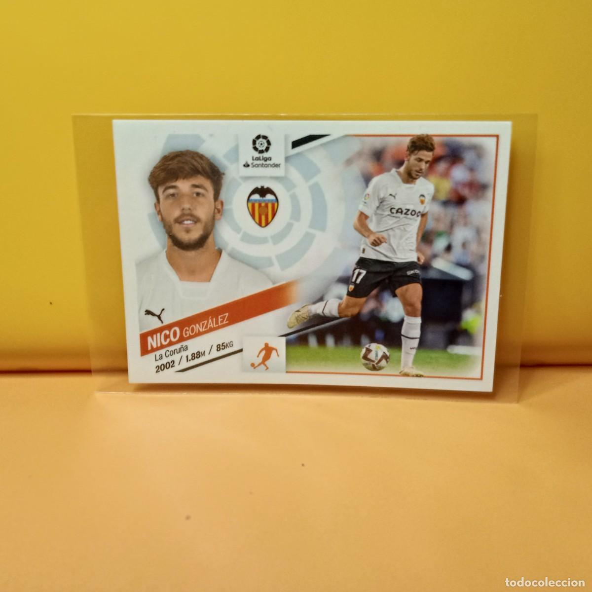 Cromos de Futebol: EDICIONES ESTE 2022 2023 22 23 ULTIMOS FICHAJES 31 VALENCIA C.F NICO 31 (3&ordf; EDICI&Oacute;N)