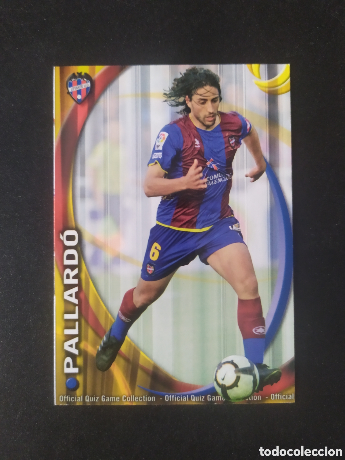 Cromos de Futebol: Mundicromo fichas Liga 2010 2011 10 11 Pallardo n&deg; 528 Levante