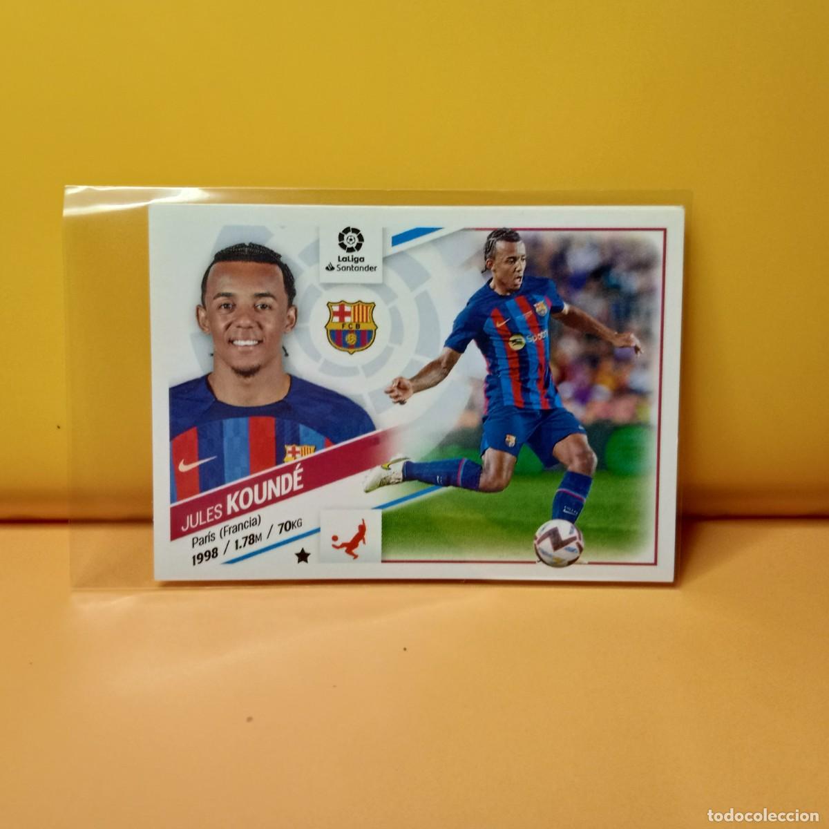 Cromos de f&uacute;tbol: EDICIONES ESTE 2022 2023 22 23 ULTIMOS FICHAJES 33 F.C BARCELONA KOUND&Eacute; (3&ordf; EDICI&Oacute;N)